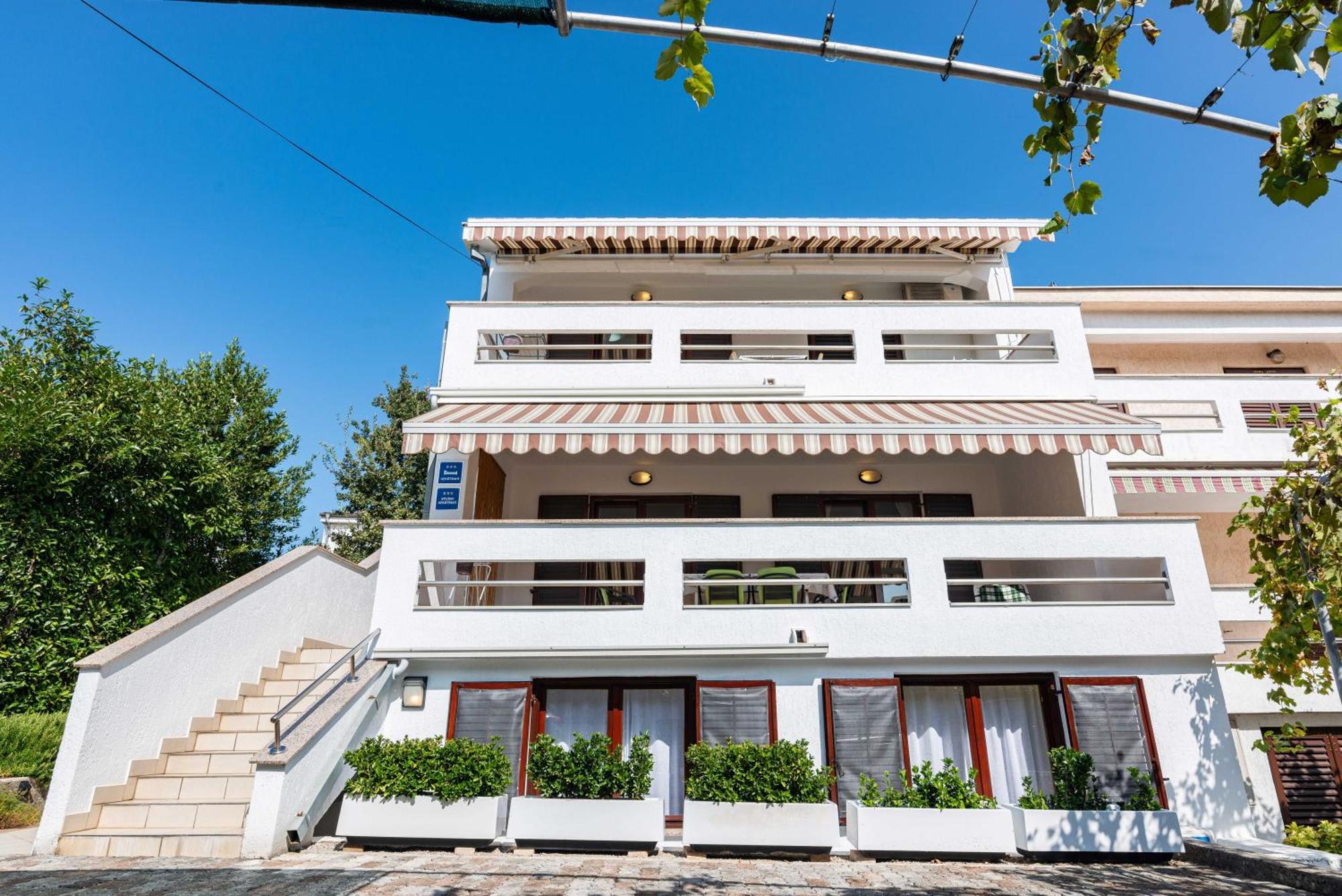 Apt Ana, Malinska, Vantacici, Island Krk 外观 照片